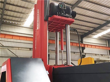 Four guide column,double hydraulic lifting, guide post