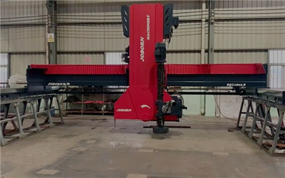Máquina de corte de pedra de duas vias tipo ponte